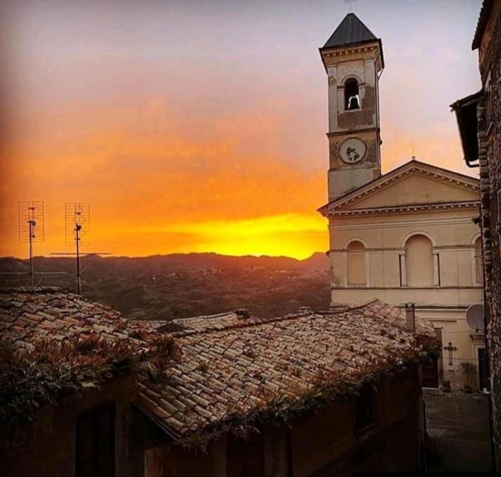 Casetta Nel Borgo Olevano Romano Exteriör bild