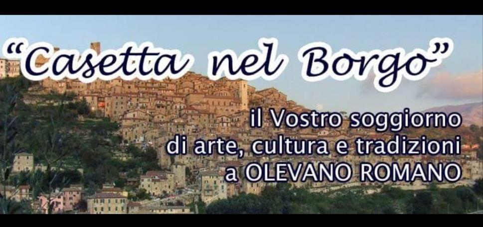 Casetta Nel Borgo Olevano Romano Exteriör bild