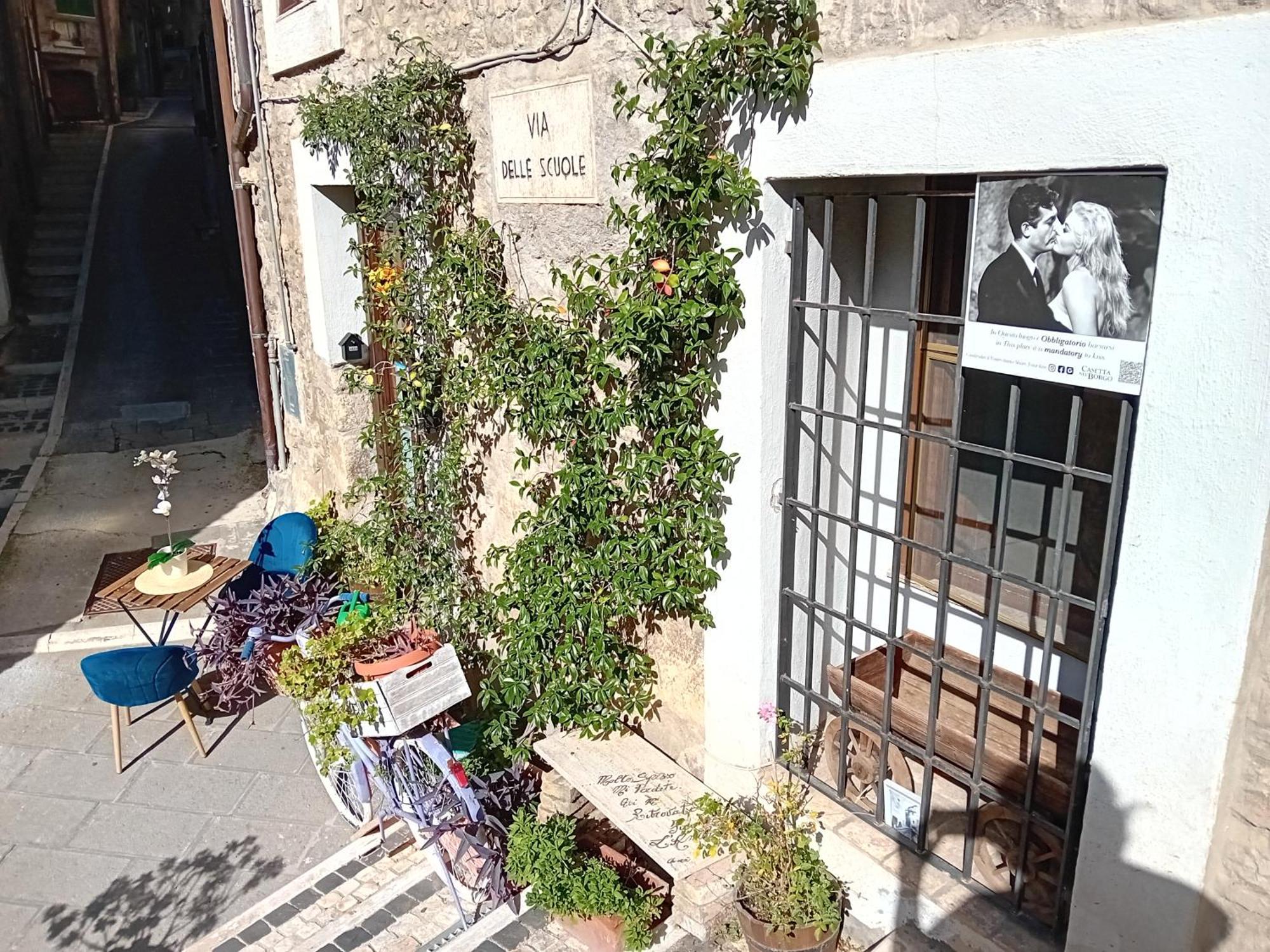 Casetta Nel Borgo Olevano Romano Exteriör bild