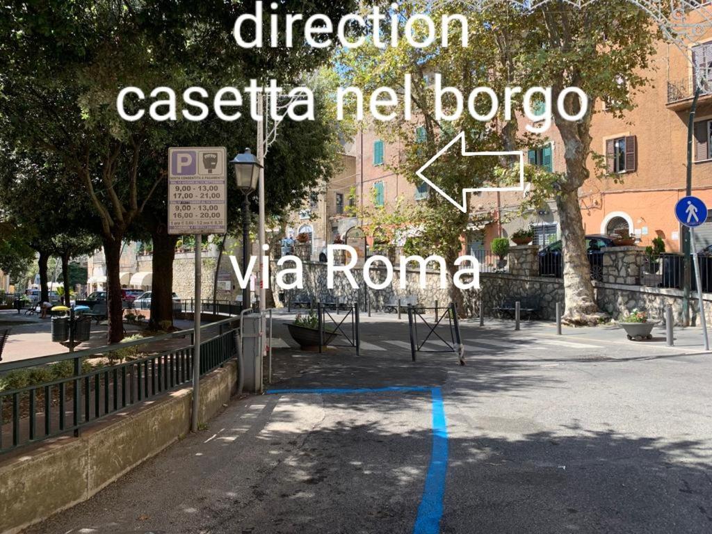 Casetta Nel Borgo Olevano Romano Exteriör bild